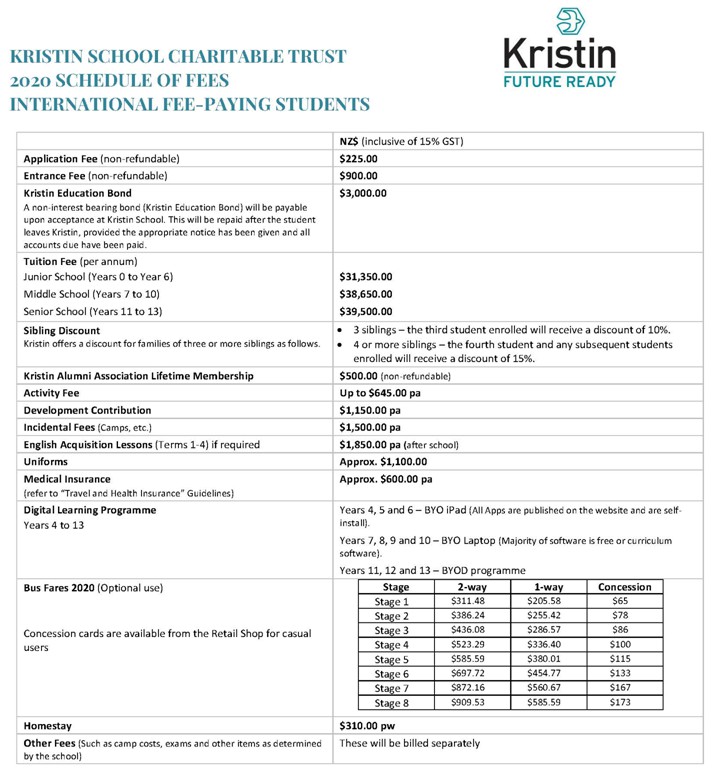 เรียนมัธยมที่ Kristin School ประเทศนิวซีแลนด์ ปรึกษาแนะแนวฟรี!