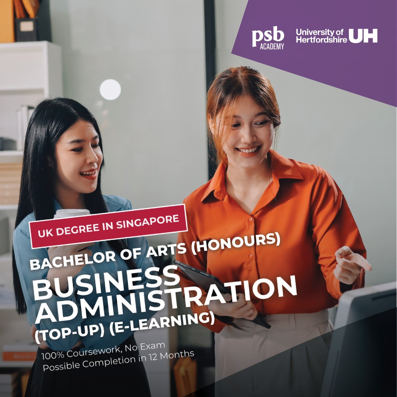 เรียนป ตรี โท online % E Learning Programmes กับ PSB Academy