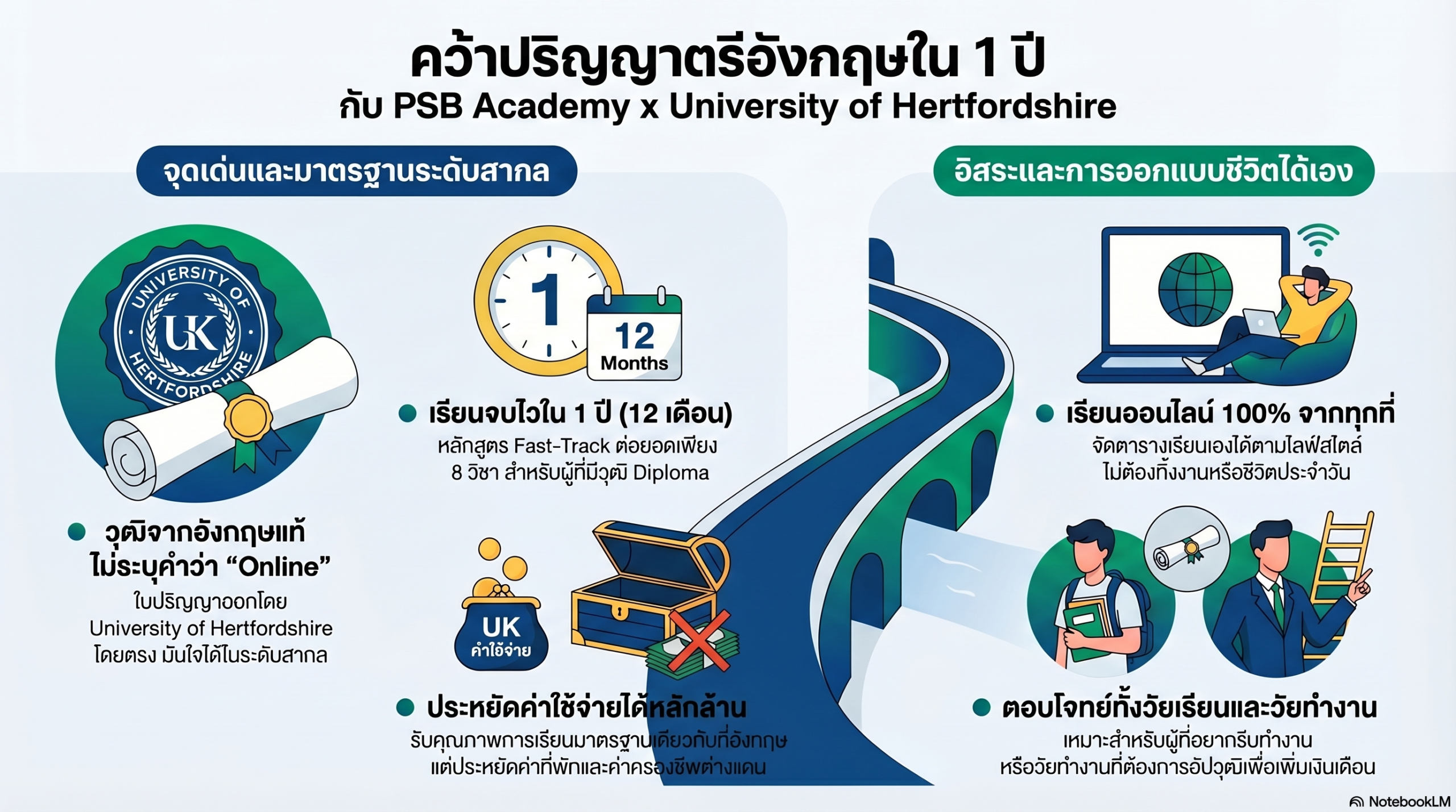 เรียนออนไลน์จบป ตรี % LC