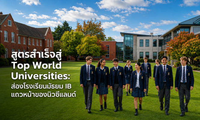 สูตรสำเร็จสู่ Top World Universities ส่องโรงเรียนมัธยม IB แถวหน้าของนิวซีแลนด์