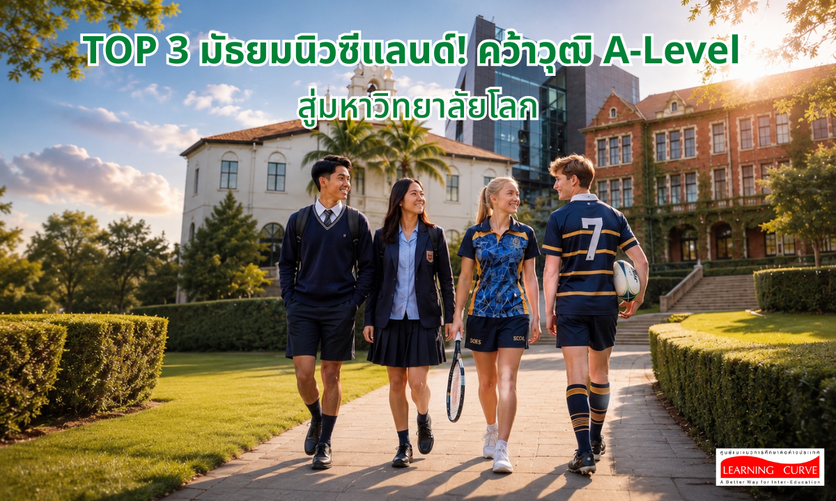 TOP มัธยมนิวซีแลนด์ คว้าวุฒิ A Level